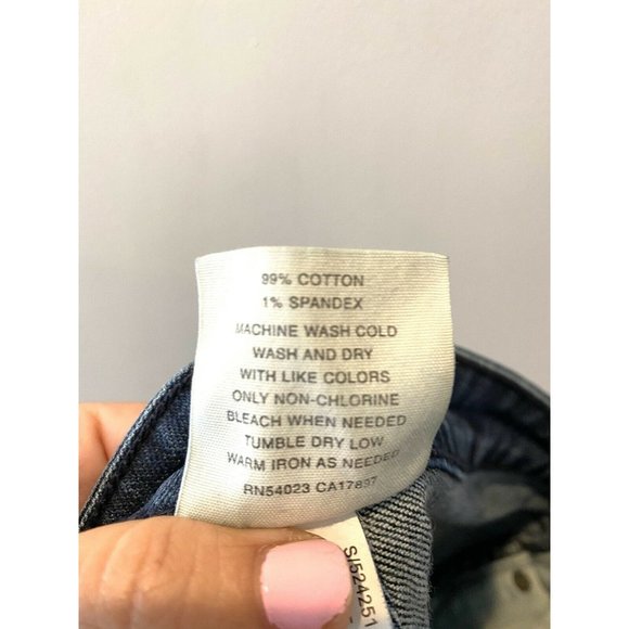 Banana Republic Women's Jeans Urban Wide Leg Size 0 Flap Pockets Denim Pants - Picture 7 of 7